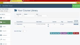 How to Upload a SCORM Package to scorm cloud [upl. by Anoirb]