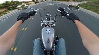 Harley Davidson Sportster 72 XL1200V TEST VIDEO [upl. by Dahc]