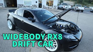 LS Swapped RX8 Drift Car Build Summary [upl. by Esinad]