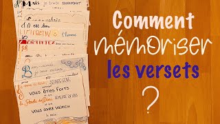 Comment mémoriser les versets bibliques   📖 Astuces inédites 🤓 [upl. by Heck]