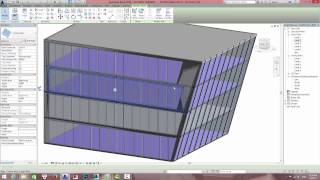 how to create sloped wall in revit [upl. by Ennahteb183]