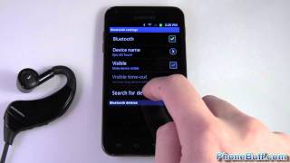 How To Pair Bluetooth On Android [upl. by Mota]