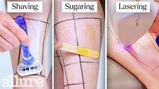 Every Method of Leg Hair Removal 21 Methods  Allure [upl. by Alegnaed]