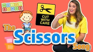 The Scissors Song  Music for Classroom Management [upl. by Noonan551]