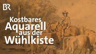 Wertvoller Fund in Wühlkiste Bürkels Biedermeier  Kunst  Krempel  BR [upl. by Nauquf]