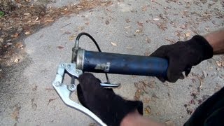 How to refill a grease gun [upl. by Mika]