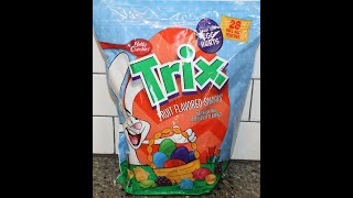 Trix Fruit Flavored Snacks Review [upl. by Alwitt927]