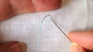 Bullion Knot Tutorial needlework [upl. by Layap]