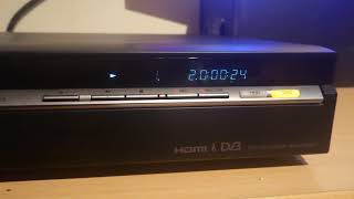 Sony RDRHXD870 DVDRW HDD Recorder  Demo [upl. by Atteynot]