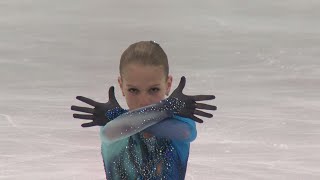 Alexandra TRUSOVA RUS Brisbane Ladies Free skating  ISU JGP 2017 [upl. by Rahmann127]