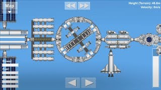 Spaceflight Simulator Rotating Station Blueprints and Tutorial [upl. by Aaron]