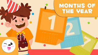 Months of the Year  Vocabulary for Kids [upl. by Aek]