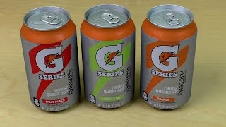 Gatorade G Series Fruit Punch Orange amp LemonLime [upl. by Coben]