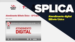 SPlica  Atendimento Digital do Bilhete Único [upl. by Anikehs]