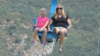 Soaring Eagle Zipline  Glenwood Caverns HD [upl. by Bollen]