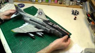 Tamiya  F4J Phantom II Marines  132 Scale Model  Final Conclusion [upl. by Laleb605]