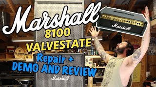 Marshall Valvestate 8100 Repair Demo and Review [upl. by Anniram]