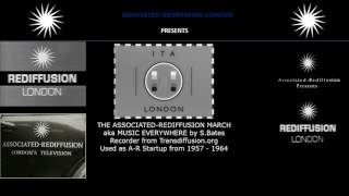 The AssociatedRediffusion March Rediffusion TV 1957  1964 Startup Music [upl. by Salvucci381]