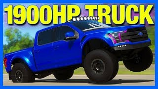 Forza Horizon 4  1900 Horsepower Ford F150 Ford F150 Prerunner Deberti [upl. by Hamil340]