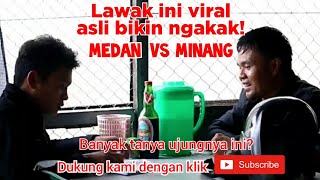 Lawak viral asli bikin ngakak MEDAN vs MINANG quotPARKOPERASIquot [upl. by Nauqe]