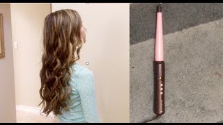 Remington Curling Wand Review and Tutorial [upl. by Domonic]