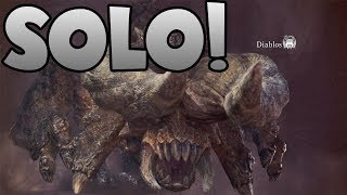 Monster Hunter World HOW TO DEFEAT DIABLOS SOLO FULL IN DEPTH GUIDE [upl. by Enneibaf]