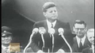 John F Kennedy  quotIch Bin Ein Berlinerquot Speech [upl. by Aititil]