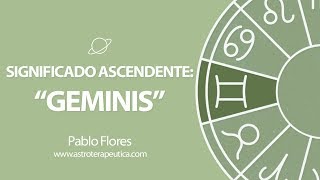 Significado Ascendente Géminis [upl. by Ackerman]