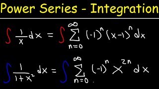 Power Series Representation By Integration  Calculus 2 [upl. by Ylatan]