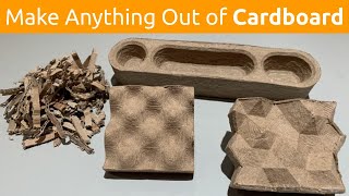 Recycle Cardboard into Anything with 3D Printing [upl. by Eniaj]