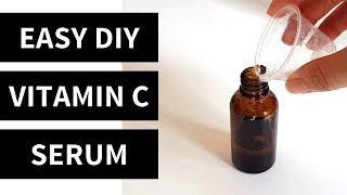 Easy 5 Minute DIY Vitamin C Serum  Lab Muffin Beauty Science [upl. by Valorie]