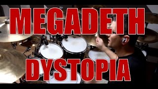 MEGADETH  Dystopia  drum cover HD [upl. by Aseel626]