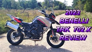 ★ 2023 BENELLI TRK 702X REVIEW ★ [upl. by Iret247]