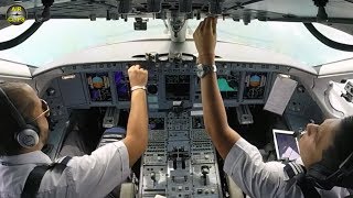 JUST ENJOY Interjet Sukhoi Superjet planes ULTIMATE COCKPIT MOVIE AirClips full flight series [upl. by Johannes805]