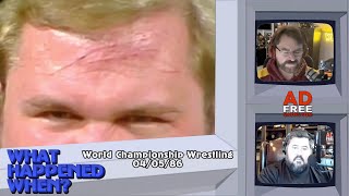 Tony Schiavone shoots on quotbladingquot in pro wrestling [upl. by Treblihp]