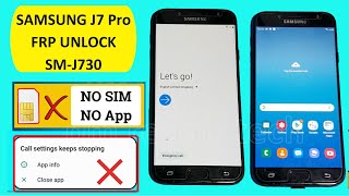 SAMSUNG Galaxy J7 Pro FRP Bypass 2021  Samsung J7 Pro Google Account Remove NO App without SIM card [upl. by Goldwin]