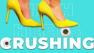 Weird High Heels Crushing  Hacks amp Crafts [upl. by Gert]