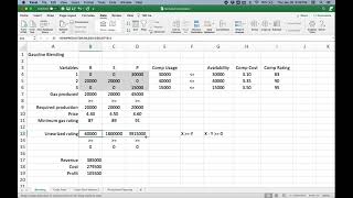 Excel Solver on the Mac Be Careful with How You Input Constraints [upl. by Chappell]