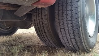 Rotating Tires on a Dually Truck  How to When Why [upl. by Teteak]