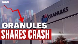 Why Granules Shares Are Falling In Trade Today [upl. by Anelhtac]