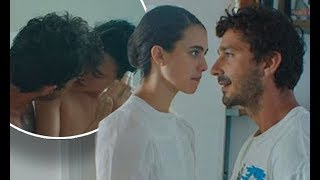 ✅ Margaret Qualley and Shia LaBeouf strip naked as they portray passionate lovers in short choreogr [upl. by Llennehc]