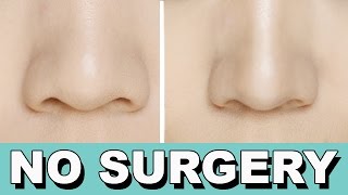 How to Make a BIG NOSE Look SMALLER NO SURGERY [upl. by Charie679]