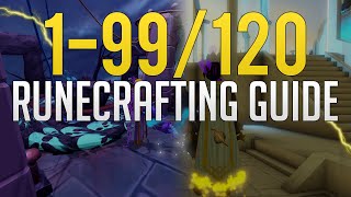 Runescape 3  199120 Runecrafting guide 2021 [upl. by Auburta]