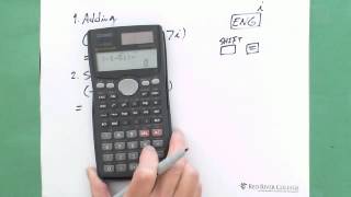 Scientific Calculator Complex Numbers Operations 1 [upl. by Verla]