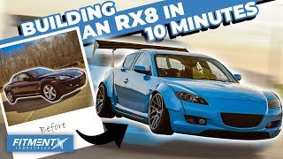 Building a Mazda RX8 in 10 Minutes [upl. by Eatnoid]