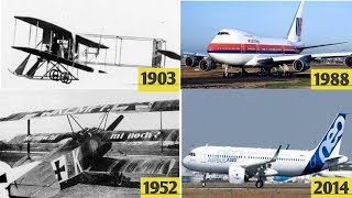 Evolution of airplanes 1903  2019  history of Aviation  Documentary [upl. by Bowe]