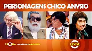 LISTA  154 Personagens do Chico Anysio [upl. by Lorenzana907]