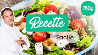 Recette facile  la salade César  750g [upl. by Jalbert]