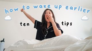 how to wake up earlier WITHOUT feeling miserable [upl. by Gorga523]