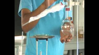 Lab demonstration distillation process [upl. by Jayson]